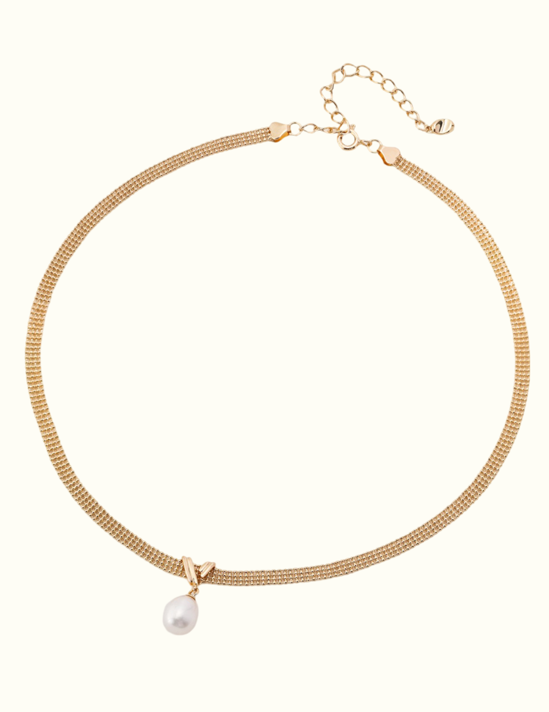 Classic Pearl Pendant Necklace - Ischia