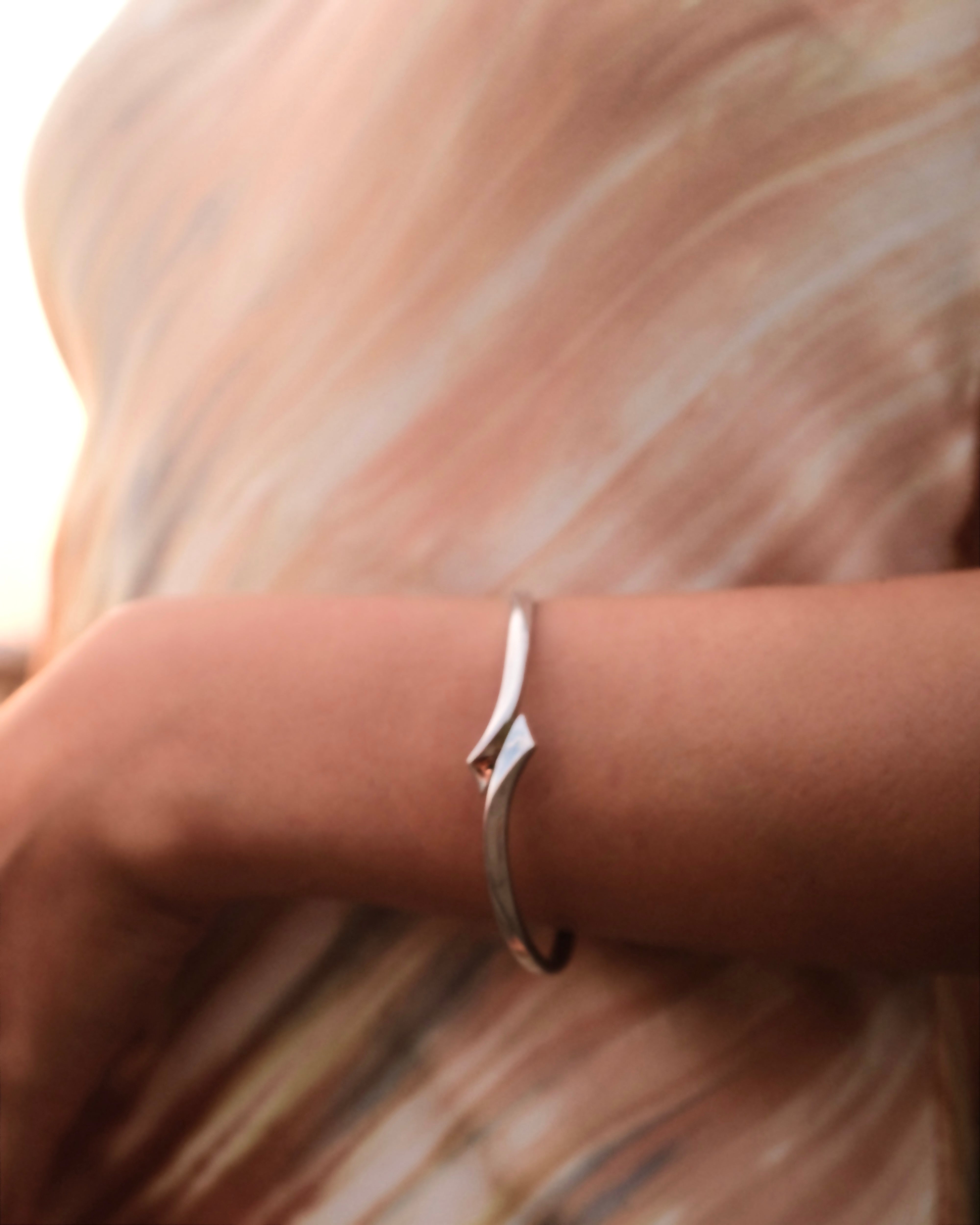 Infinity Knot Open Bangle