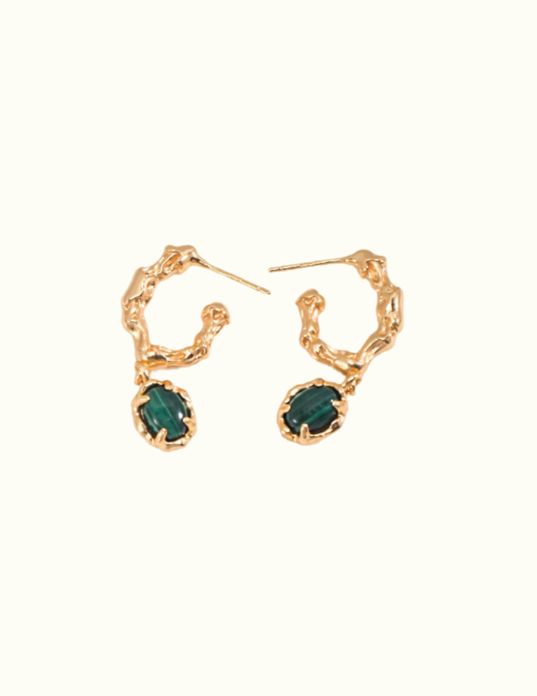 Emerald Oasis Hoops