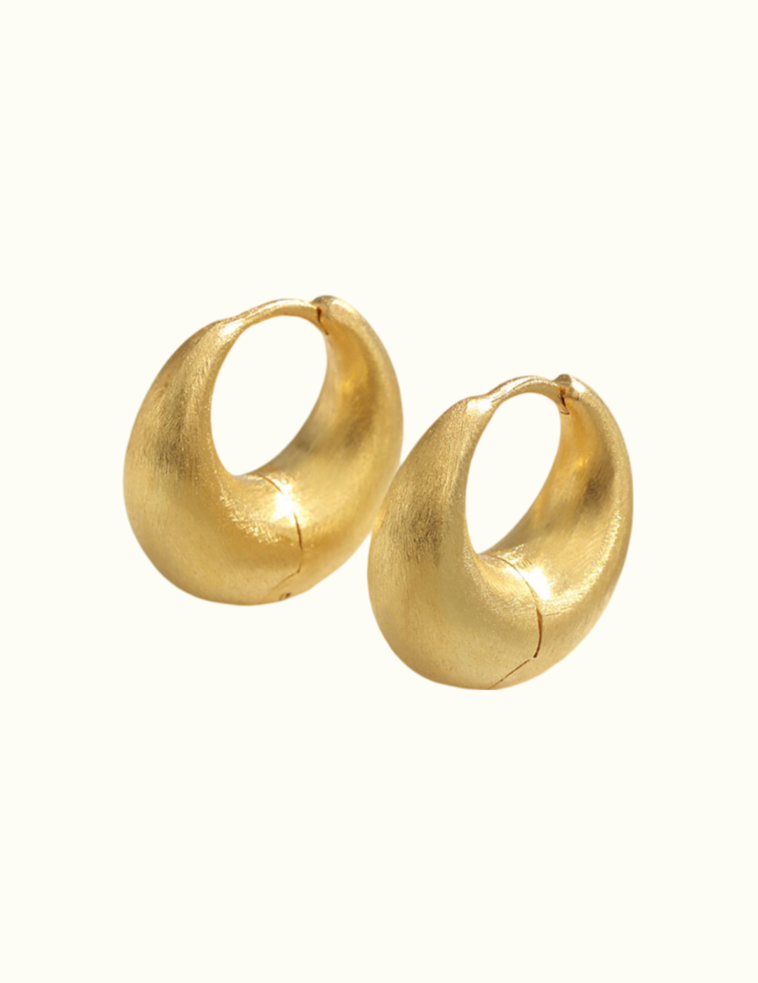 Bold Crescent Hoops