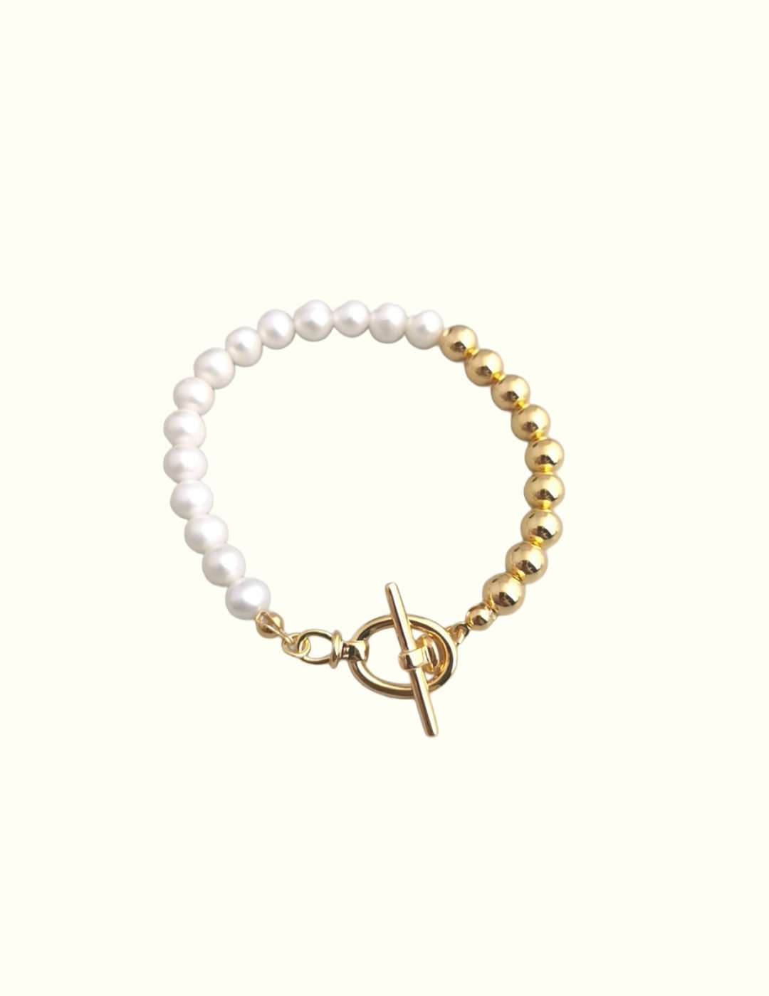 Pearl and Gold Bracelet - Uluwatu