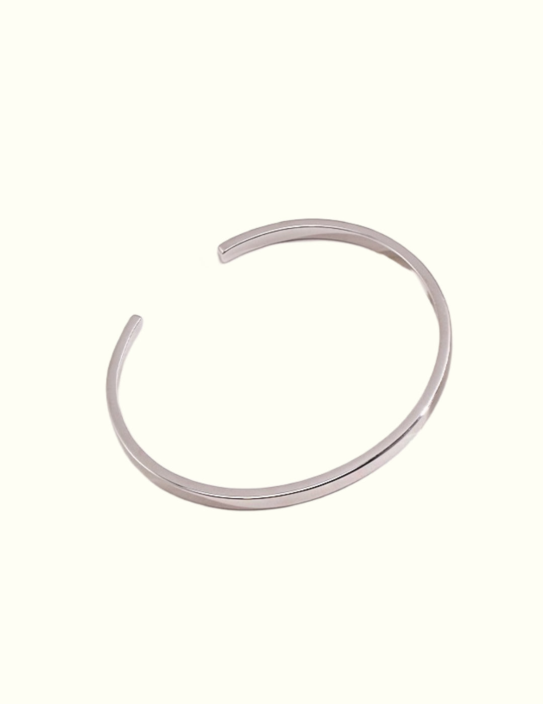 Minimalist Open Bangle